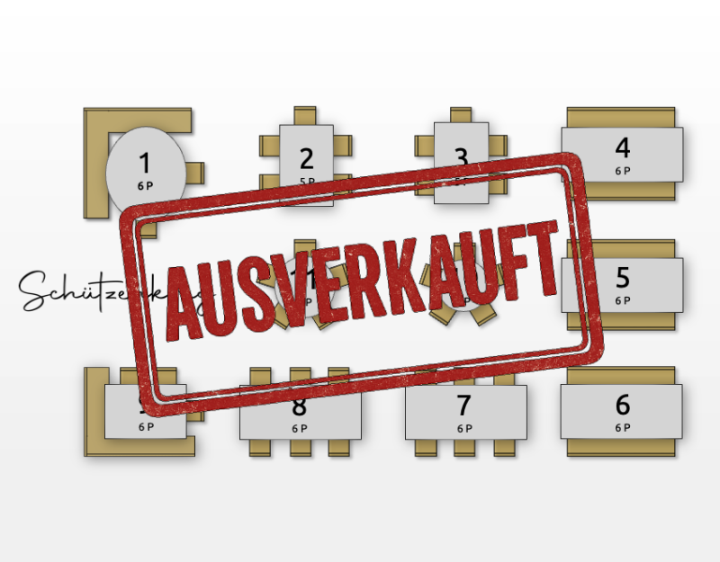 Tisch für 5 Personen